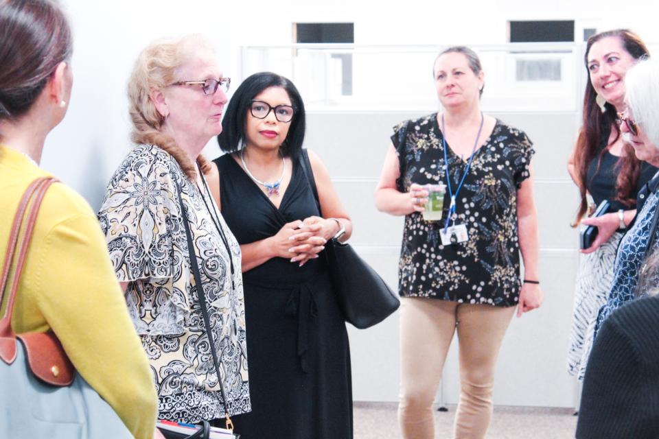 Council Member Keasha Haythe asks how the new space will impact work productivity.