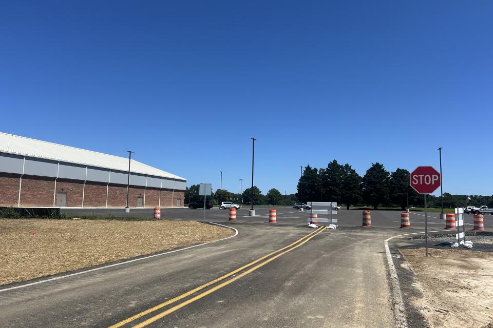 New Entrance to Talbot County Parks and Recreation Community Center. August 2025.