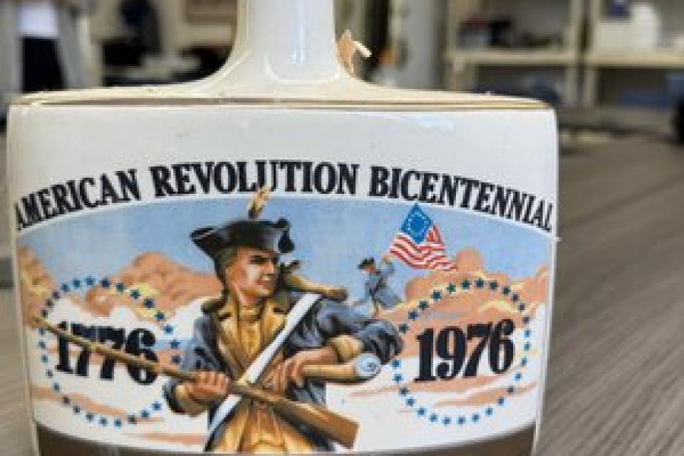 The Waterfowl Festival found this “The Early Times Distillery Co. - 1976 Bicentennial Edition Whiskey Decanter” to contribute to Talbot Treasures. See the decanter in person, and learn more about it’s story at the Talbot Treasures