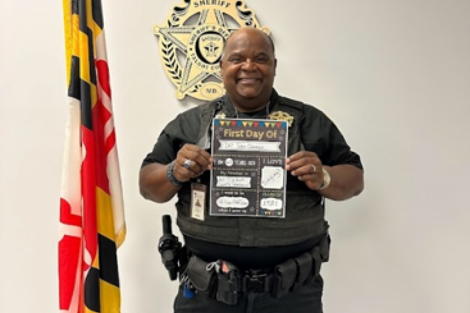 Deputy First Class John Coleman begins 5th year as DARE Deputy for Talbot County.