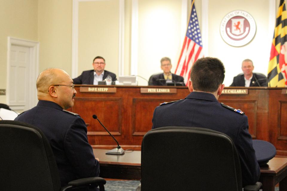 Cadet Philip Horner of the Easton Composite Squadron - Civil Air Patrol received a Certificate of Recognition for having earned the Civil Air Patrol “General Billy Mitchell Award”.