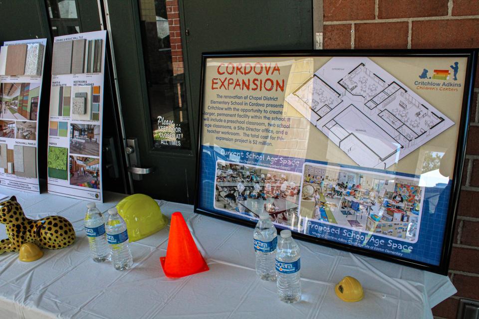 Image of Chapel District Elementary School renovation plans.